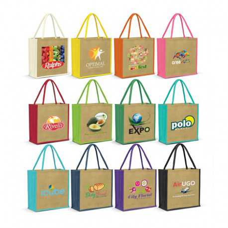 Jute Conference Bags - Monza Jute Tote Bag