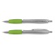 Plastic Promotional Pens - Vistro Silver Barrel Plastic Pen