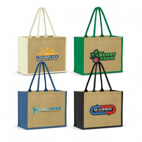 Jute Conference Bags - Torino Jute Tote Bag