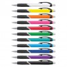 Jet Coloured Barrel Plastic Pen