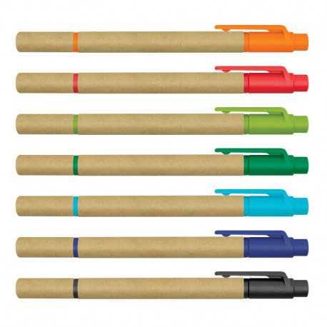 Bamboo & Wood Enviro Pens - Kraft Pen Highlighter