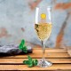 Printed Glasses - Champagne Flute