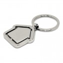 Metal Keyrings - Spinning House Metal Key Ring