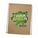 Jute Conference Bags - Jute Drawstring Backpack