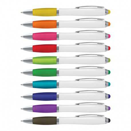 Stylus Pens - Vistro Stylus Pen - White Barrel