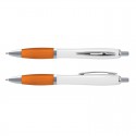 Plastic Promotional Pens - Vistro Pen - White Barrel