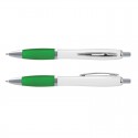 Plastic Promotional Pens - Vistro Pen - White Barrel
