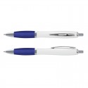 Plastic Promotional Pens - Vistro Pen - White Barrel