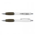 Plastic Promotional Pens - Vistro Pen - White Barrel