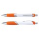 Plastic Promotional Pens - Borg Pen - White Barrel