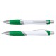 Plastic Promotional Pens - Borg Pen - White Barrel