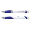Plastic Promotional Pens - Borg Pen - White Barrel