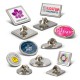 Name & Pin Badges - Altura Lapel Pin - Round Large