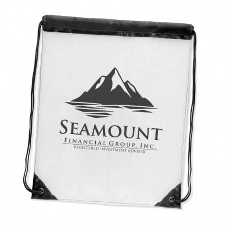 Clear Stadium Bags - Clarity Drawstring Backpack