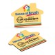 Fridge Magnets - Fridge Magnet 70 x 50mm - House Shape