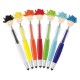 Plastic Promotional Pens - Mop Topper Pen
