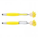 Plastic Promotional Pens - Mop Topper Pen