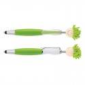 Plastic Promotional Pens - Mop Topper Pen
