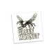 Printed Tattoos - Temporary Tattoo Glow in the Dark - 51mm x 51mm