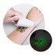 Printed Tattoos - Temporary Tattoo Glow in the Dark - 51mm x 76mm
