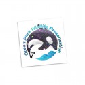 Printed Tattoos - Temporary Tattoo Glitter - 51mm x 51mm