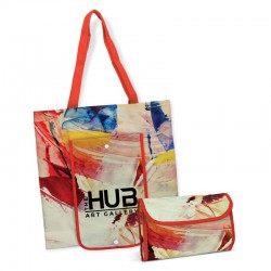 Full Colour Tote Bags - Georgia Compact Cotton Tote Bag