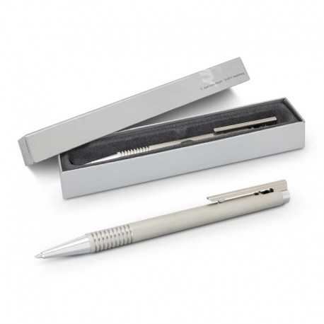 Metal Promotional Pens - Lamy Logo Pen - Brushed Steel