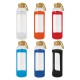 Drink Bottles - Glass - Eden Glass Bottle - Silicone Sleeve