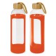 Drink Bottles - Glass - Eden Glass Bottle - Silicone Sleeve