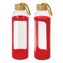 Drink Bottles - Glass - Eden Glass Bottle - Silicone Sleeve