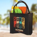 Jute Conference Bags - Monza Jute Tote Bag - Colour Match