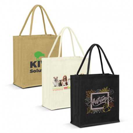 Jute Conference Bags - Lanza Jute Tote Bag - Colour Match