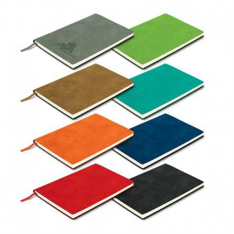 Promotional Journals & Noteboooks - Genoa Soft Cover Notebook