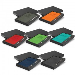 Promotional Journals & Noteboooks - Demio Notebook and Pen Gift Set