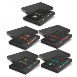 Promotional Journals & Noteboooks - Andorra Notebook and Pen Gift Set