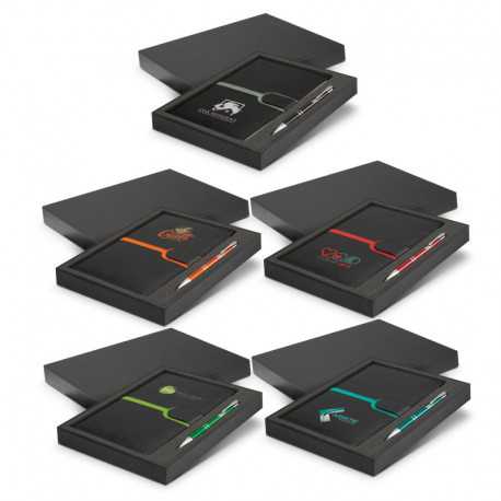 Promotional Journals & Noteboooks - Andorra Notebook and Pen Gift Set