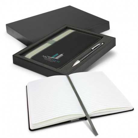 Promotional Journals & Noteboooks - Prescott Notebook and Pen Gift Set