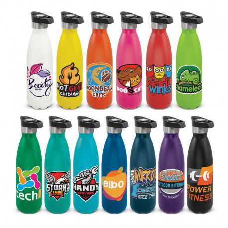Drink Bottles - Metal - Mirage Powder Coated Vacuum Bottle - Push Button Lid