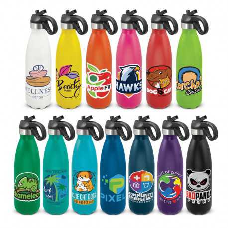 Drink Bottles - Metal - Mirage Powder Coated Vacuum Bottle - Flip Lid