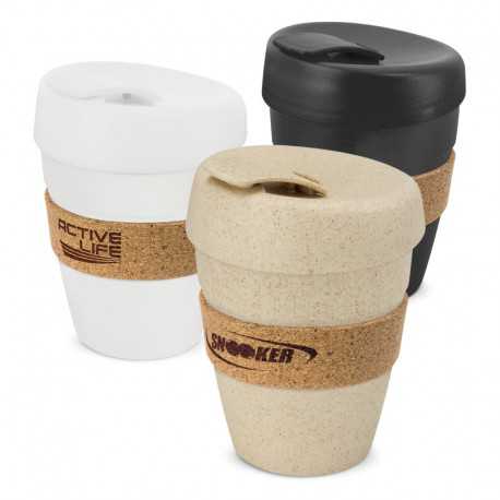 Reusable Coffee Cups - Express Cup Deluxe - Cork Band