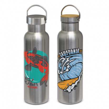 Drink Bottles - Metal - Nomad Deco Vacuum Bottle - Stainless