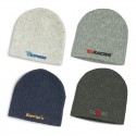 Beanies - Nebraska Heather Cable Knit Beanie
