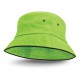 Wide Brim Hats - Bondi Bucket Hat - Black Sandwich Trim