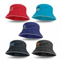 Wide Brim Hats - Bondi Bucket Hat - White Sandwich Trim