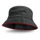 Wide Brim Hats - Bondi Bucket Hat - Coloured Sandwich Trim