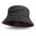 Wide Brim Hats - Bondi Bucket Hat - Coloured Sandwich Trim