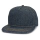 Caps - Denim Flat Peak Cap