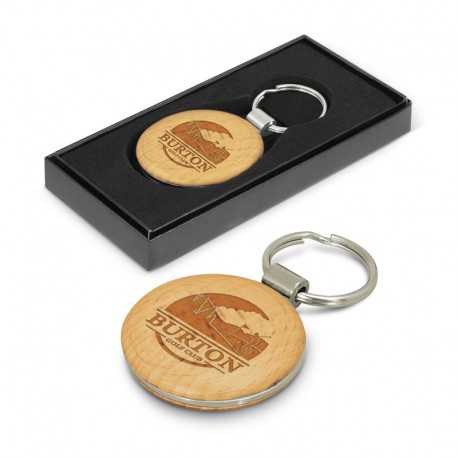 Metal Keyrings - Echo Key Ring - Round
