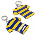Printed Keyrings - PVC Key Ring Large - Both Sides Moulded