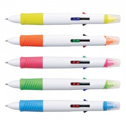 Tetra Highlighter Plastic Pen